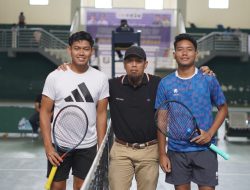 Kejurnas Tenis Senior TDP Bank Nagari-Piala Kapolda Sumbar, Mazza Hadaduzzikra Menang di Tunggal dan Ganda