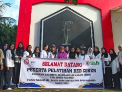 Lewat Program BMN, PT Semen Padang Dorong UMKM Bed Cover KUBE SEHATI Bandar Buat Naik Kelas