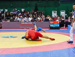 PON Beladiri: 2 Atlet Sambo Sumbar Lolos ke Final, Target Dua Emas