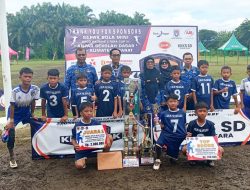 SD Negeri 06 Padang Besi Rebut Juara 1 Sepakbola Mini KKG PJOK Padang Utara Cup III/2025