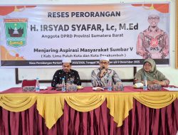 Anggota DPRD Sumbar, Irsyad Syafar Serap Aspirasi Pendidikan Saat Reses di SMAN 1 Akabiluru