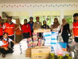 Setelah Relawan, PT Semen Padang Kirim Bantuan untuk Dapur Umum Korban Banjir Batu Busuak
