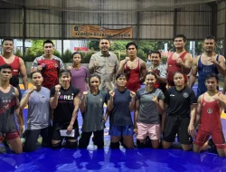 Sekum KONI Sumbar Pantau Langsung Atlet Gulat di Pelatnas Jakarta