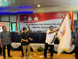 Sah! M. Adli Terpilih Aklamasi Pimpin KONI Pessel 2025-2029