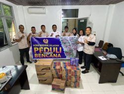 KONI Pessel Turun ke Lapangan, Salurkan Bantuan untuk Warga Terdampak Banjir