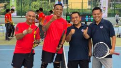 Tenis UNP Menang Telak di Sejumlah Partai pada Hari Kedua LPTK Cup XXII di Medan