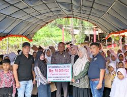 Aprinaldi Terima Donasi Rp 30 Juta dari Puskoppas Jaya untuk Bangun Kelas Darurat SD 05 Batang Anai