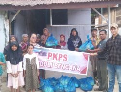 PKPS Peduli Serahkan Santunan Duka dan Paket Sembako