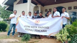 Pengurus KONI Padang Redakan Dukacita Korban Banjir Bandang Guo Kuranji