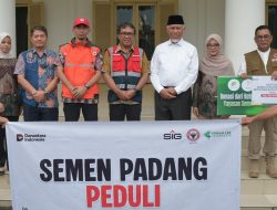 Bantu Korban Bencana di Sumatra, SIG Kirimkan Tim Reaksi Cepat dan Salurkan Bantuan hingga Dirikan Posko