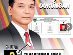 Zuhardiman Calon Nomor Urut 3 Pilwana Nagari Kambang Barat
