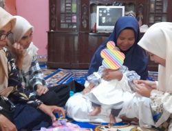 Tradisi Mancaliak Anak, Ayana Izzati Harsa dilihat Bako