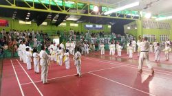 Ujian Kenaikan Sabuk Karateka Lemkari Kota Padang I/ 2026 Digelar di GOR PT Semen Padang