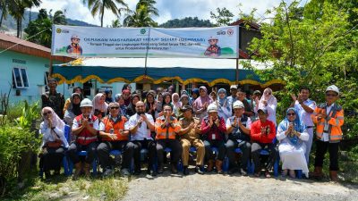 PT Semen Padang Gelar Aksi Germas 2026, Dorong Lingkungan Bersih dan Sehat di Sikayan Mansek, Batu Gadang