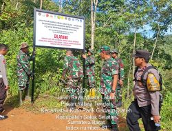 Polres Solok Selatan dan Satgas PKH Laksanakan Penertiban Kawasan Hutan di KPGD