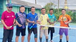 Pelti Sumbar vs Padang Remis, Besok Tenis Eksekutif di Lapangang Tenis Sekora Digeber