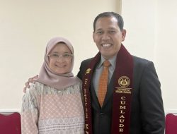 Wakil Ketua KONI Sumbar, Septri Akhirnya Menyandang Gelar Doktor