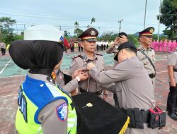 Polres Solok Selatan Gelar Sertijab Kasat Lantas dan Kasat Binmas