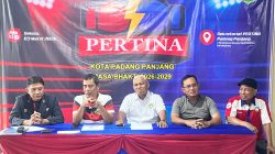 Alwi Efendi Pimpin Pertina Padang Panjang, Muscab Berlangsung Sukses Dihadiri Efendi Guzi