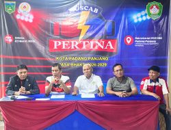 Alwi Efendi Pimpin Pertina Padang Panjang, Muscab Berlangsung Sukses Dihadiri Efendi Guzi