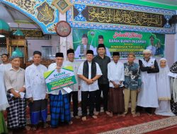 Bupati Pasaman dan Rombongan Safari Ramadhan di Masjid Taqwa Pandam Nagari Lumo Koto