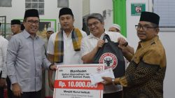 Lewat Safari Ramadan, Semen Padang Salurkan Rp22,5 Juta untuk Pembangunan MDA dan Pengembangan Masjid di Solok–Padang