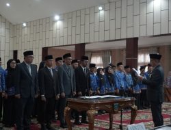 32 Pejabat Solsel Dilantik, Kepala OPD, Administrator dan Pengawas