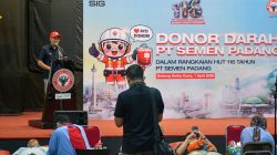 Sinergi Kemanusiaan di HUT ke-116, Donor Darah Semen Padang Berhasil Kumpulkan 369 Kantong Darah