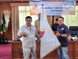 M. Zuhrizul Pimpin FPTI Sumbar 2026–2030, Fokus Pembinaan dan Target Porprov XVI