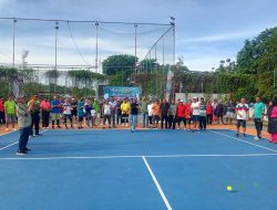 Tenis Eksekutif dan Halal Bihalal Pelti Pengkot Padang Resmi Ditabuh Wako
