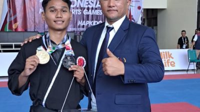 Bintang Deriansyah Karata Siswa SMA I Padang Peraih Emas di IMAG 