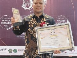 MAN 3 Kota Padang Plus Keterampilan di Anugerahi The Best Leading Islamic School in Education Quality Excellen of the Year 2023