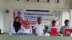 Syamsul Bahri, Anggota DPRD Sumatera Barat, Gelar  Sosialisasi Peraturan Daerah (Sosper) No. 3 Tahun 2023
