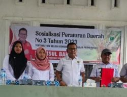 Syamsul Bahri, Anggota DPRD Sumatera Barat, Gelar  Sosialisasi Peraturan Daerah (Sosper) No. 3 Tahun 2023