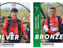 Paramotor Penyumbang Medali Pertama Sumbar di PON Aceh-Sumut