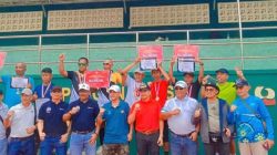 Pasangan Aswari/Erizaldi dan Rafliansyah/Mulyadi Rebut Gelar Juara Turnamen Tenis PTBA Ke-44 di Sawahlunto