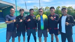Kejurnas Tidar Open 2025, Petenis Sumbar Hadad, Althafi dan Sultan Lolos Babak Penyisihan Tunggal Putra