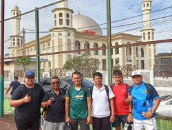 Tenis Klub Dragon, PTC dan Unicici serta Pengurus Pelti Sumbar Laga Persahabatan ke Solok