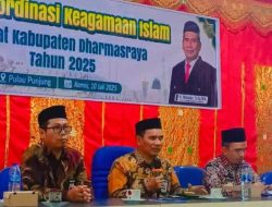 Kakankemenag Dharmasraya Masdan Gelar Rakor Keagamaan Islam untuk Keharmonisan