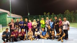 Pembubaran Panitia Bank Nagari Rally Fest Memeriahkan Hari Bhayangkara ke-79 Di Lapangan Tenis Sekora