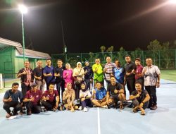 Pembubaran Panitia Bank Nagari Rally Fest Memeriahkan Hari Bhayangkara ke-79 Di Lapangan Tenis Sekora