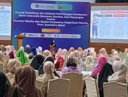 Gandeng BI dan OJK Sumbar, 200 Anggota Dharma Wanita Persatuan dan BKOW Update Pemahaman Perlindungan Konsumen