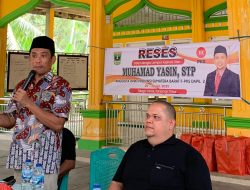 Anggota DPRD Sumbar Muhammad Yasin, Lakukan Reses Perorangan di Talago Sariak
