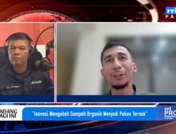 Ilham Akbar di RRI Padang: Maggot, Solusi Cerdas Kurangi Sampah dan Tingkatkan Ekonomi Warga
