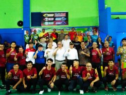 Ketua KONI Sumbar buka Turnamen Bulutangkis Sumatera Jaya Open I 