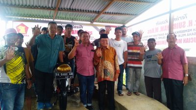 Anggota DPR RI Suir Syam Resmikan Cucian Motor Pemuda Rampita