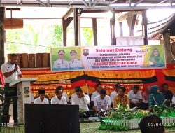 Perwakilan BKKBN Sumbar bersama Tim Pokja Kampung KB melakukan Penilaian Tingkat Sumbar