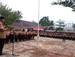 Upacara HUT Pramuka di MTsN 5 Padang, Kakankemenag Kota Padang Berikan berbagai Reward 