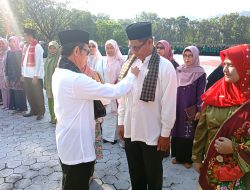 Upacara Bendera memperingati HUT RI ke 79 di Unand Berlangsung Khihmat