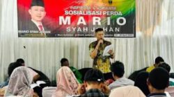 Anggota DPRD Sumbar,Mario Syah Johan Gelar Sosialisasi Perda Kesejahteraan Sosial di Solok Selatan